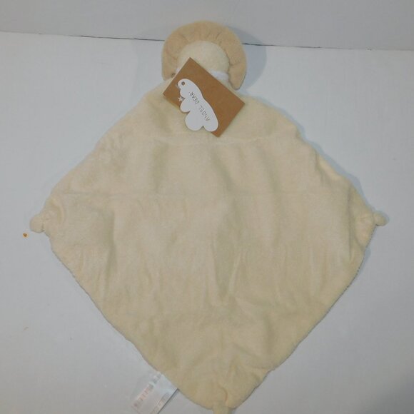 Angel Dear Pale yellow Tan Plush Lion Security blanket Baby lovey Nunu NEW - Picture 6 of 6